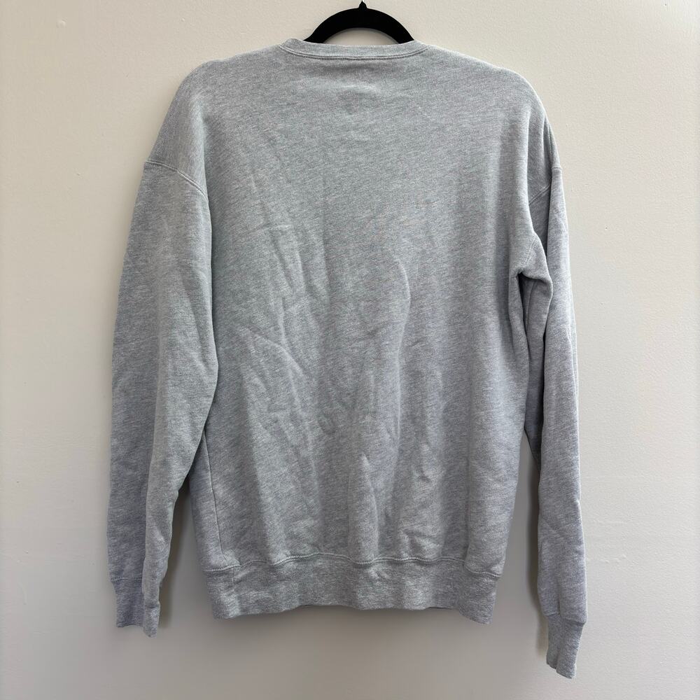 Bravo Mazel Gray Crew Neck Pullover Long Sleeve Sweater Unisex Size Small - Picture 4 of 5